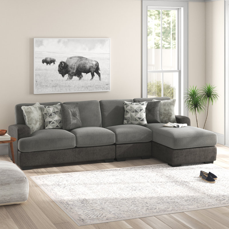 Durst 3 Piece Upholstered Sectional
